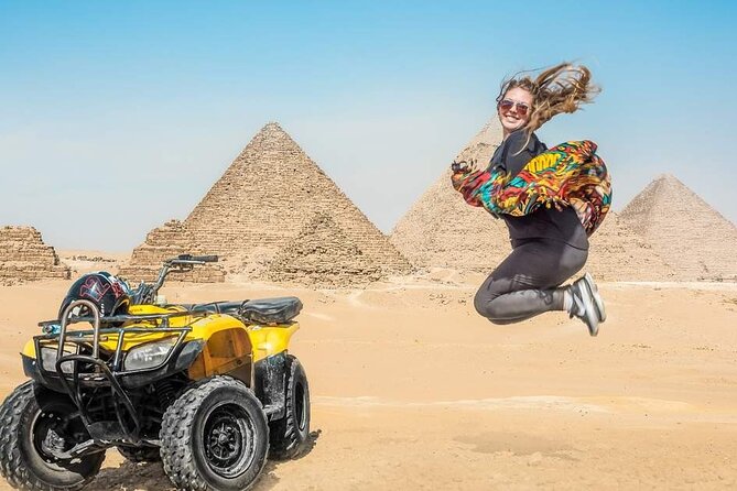 giza pyramids ATV quad bike adventure